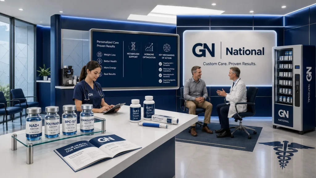 GLP National telemedicine consultation with healthcare provider