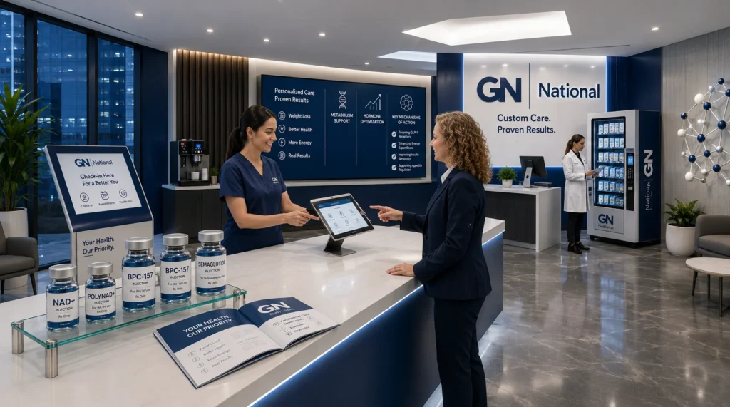 GLP National walk-in appointment and patient consultation
